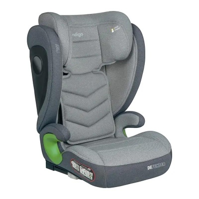 Автокресло Indigo Defender I-Size IsoFix светло-серый 01